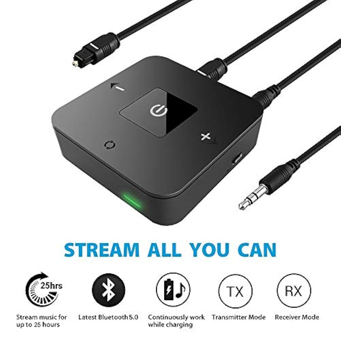 Transmisor de auriculares Bluetooth para mirar televisión