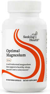 Suplemento de Magnesio Seek Health, Absorción Óptima, 150 mg, 90 cápsulas