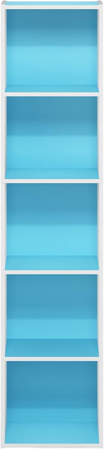 Estantería para libros, 5 niveles, cubos - Furinno Luder