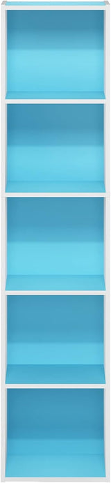 Estantería para libros, 5 niveles, cubos - Furinno Luder