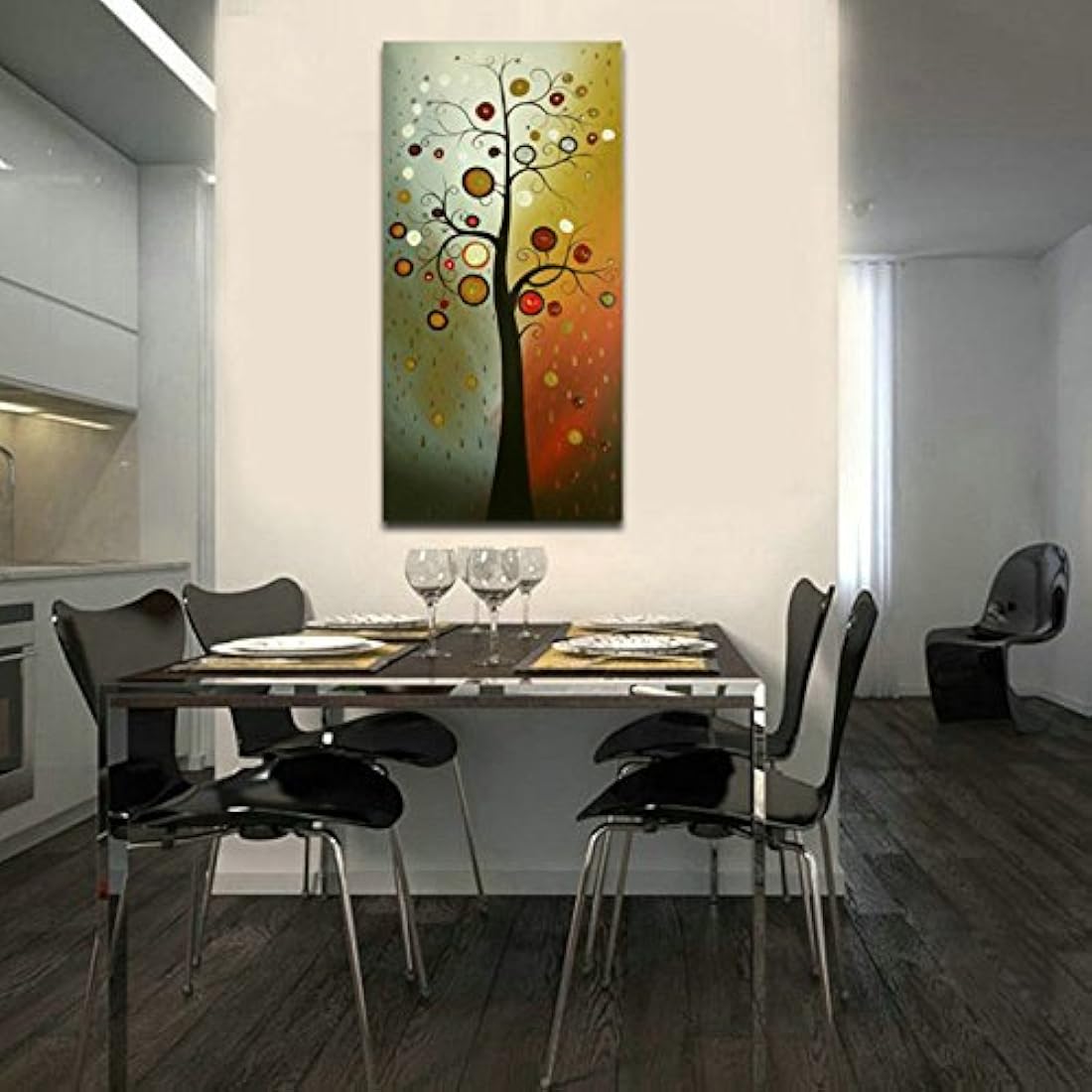 Pintura al óleo 100% pintada a mano,  Wieco Art