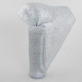 10 "de malla de poliéster rollos Deluxe de ancho Platino