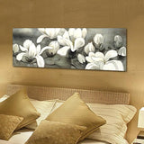 Wieco Art - Ilustraciones de magnolia moderno en lona.