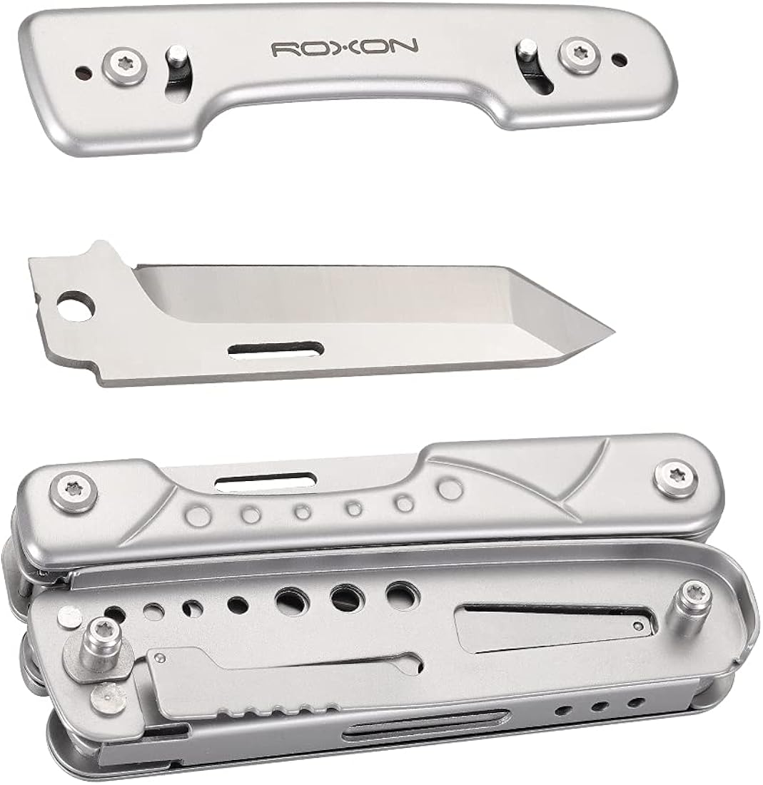 Cuchillos o multiherramienta con cuchillo reemplazable