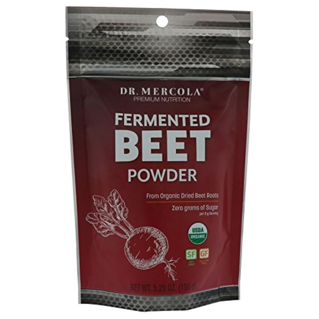 Dr. Mercola, polvo de remolacha fermentada orgánica