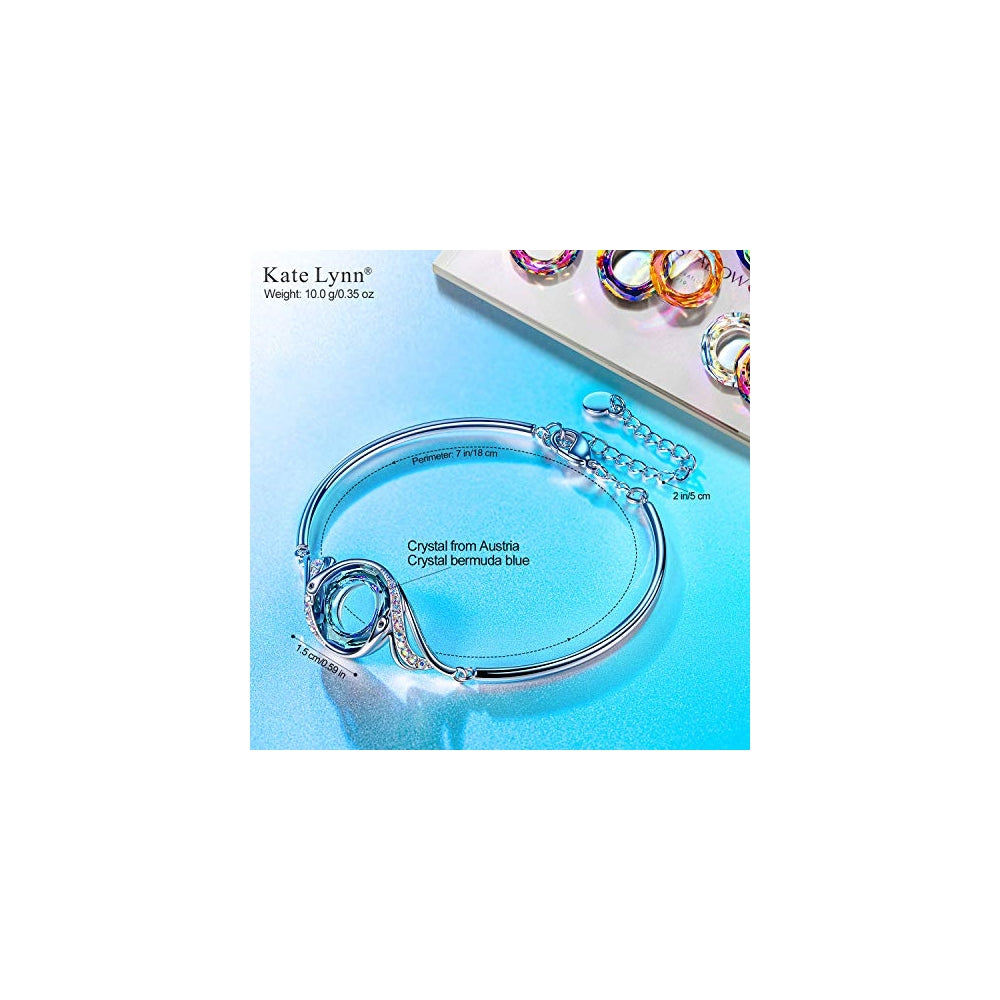 Pulseras y tobilleras hecha con cristales de Austria