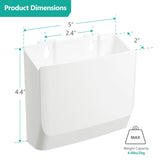 Soporte de Pared para Control Remoto 5 Pulgadas sin Agujeros