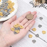 Dijes y medallas 80 piezas dijes corazón encantos a granel