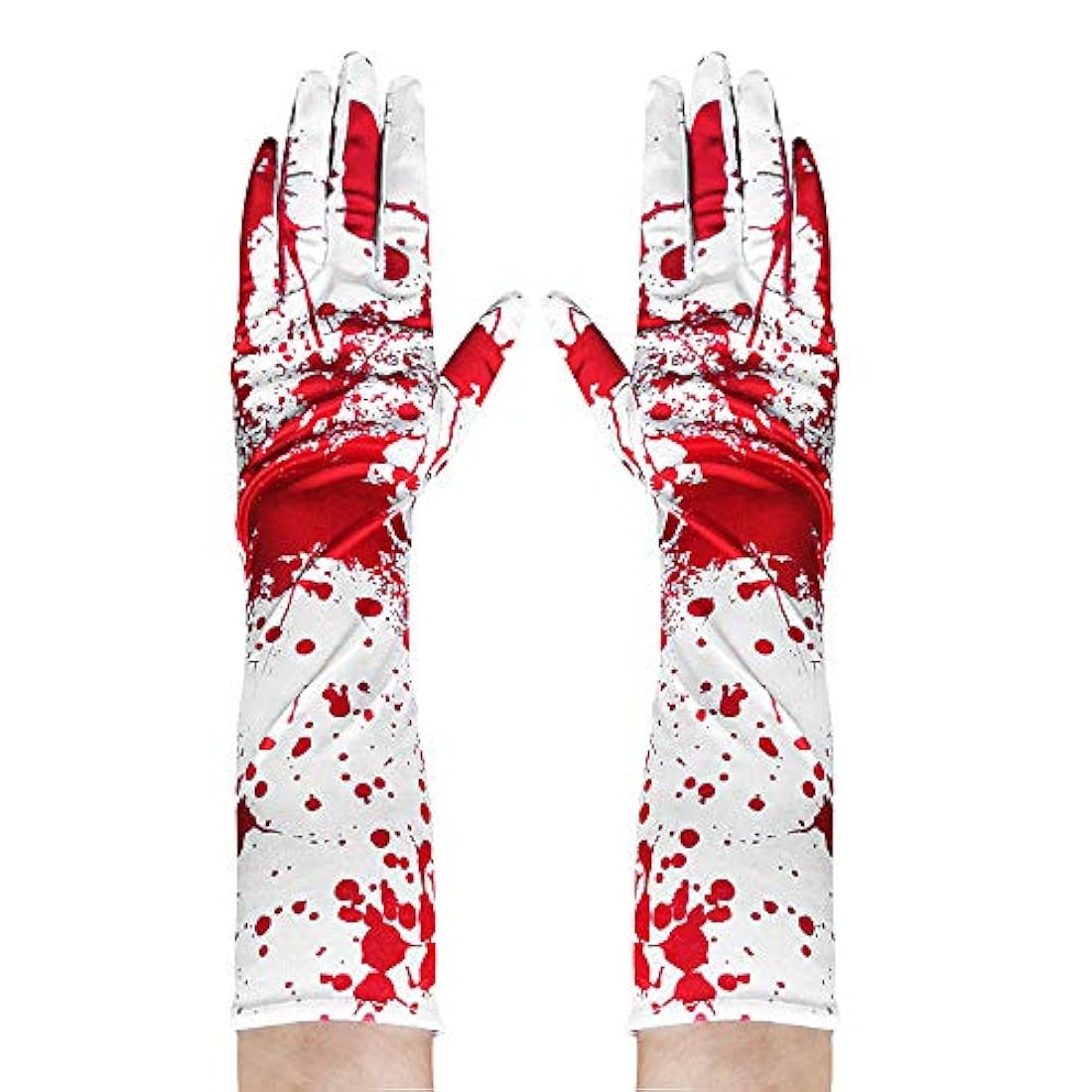 Disfraces Guantes de sangre salpicados de sangre disfraz