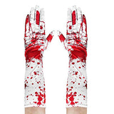 Disfraces Guantes de sangre salpicados de sangre disfraz