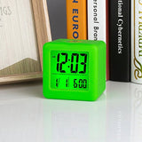 Reloj despertador digital de viaje de fácil configuración