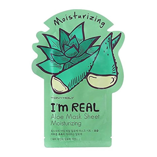 TONYMOLY - Hoja de máscara de aloe hidratante