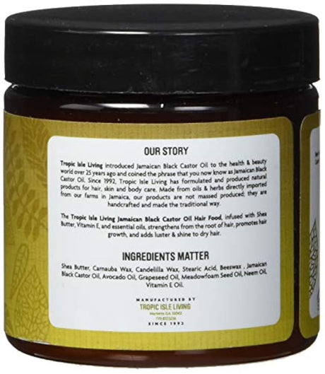 Aceite negro de ricino de Jamaica nutrición capilar 4 oz