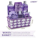 Cesta de regalo de baño y cuerpo para mujeres y hombres