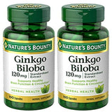 Extracto Normalizado  Ginkgo Biloba 120 mg Nature's Bounty