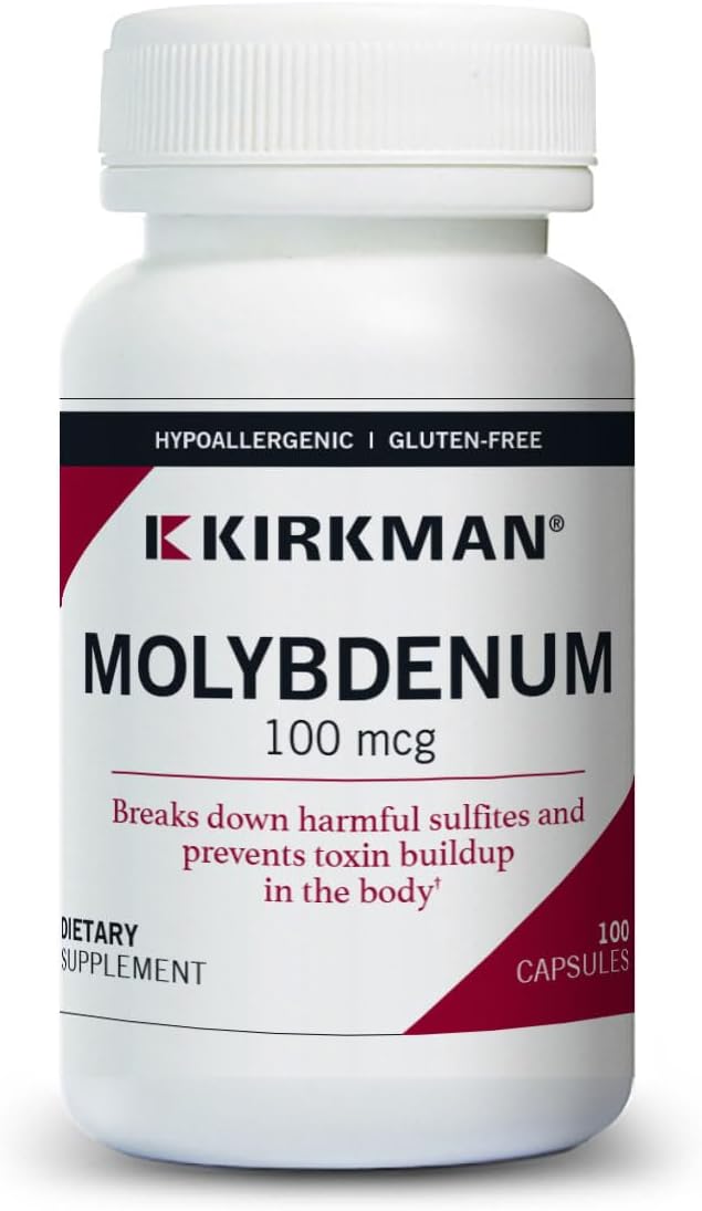 Molybdeno 100 mcg - Minerales Esenciales - 100 Cápsulas