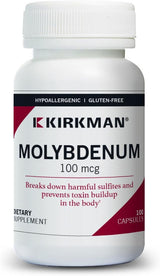Molybdeno 100 mcg - Minerales Esenciales - 100 Cápsulas