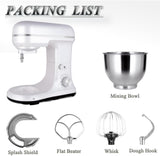Batidora de pie 5-QT, 300W, 6+P, acero inoxidable, modelo 2023