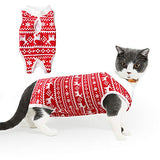 Traje de recuperación de cirugía de gato para heridas abdominales quirúrgicas en el hogar, interior, ropa de mascotas, alternativa para gatos después de la cirugía, traje de pijama