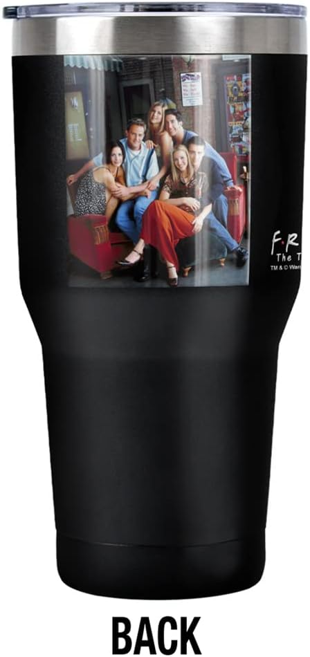 Taza de acero inoxidable LOGOVISION 30 oz, aislada, tapa a prueba de fugas