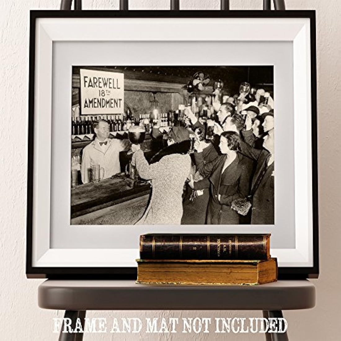 Fin de la prohibición – Adiós 18 enmienda 11 x 14 sin marco