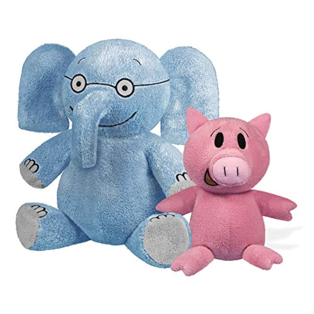Juguetes blandos Elefante 7 pulgadas y cerdito 5 pulgadas.