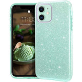MATEPROX - Carcasa para iPhone 2019, diseño de brillantes