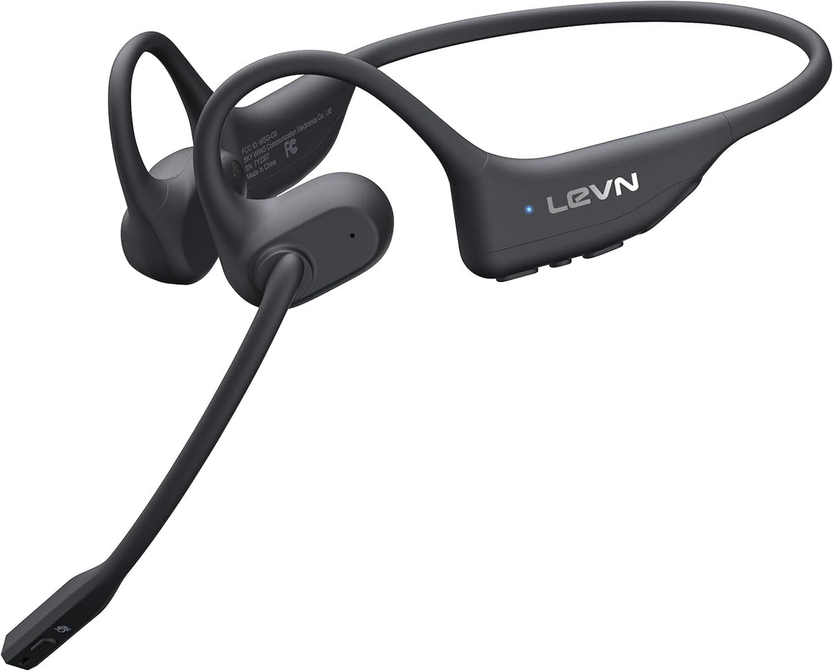 Auriculares Inalámbricos con Micrófono, Cancelación de Ruido
