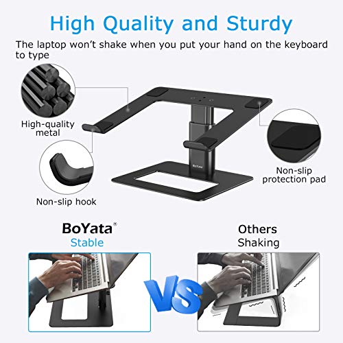 Soporte para portátil, Negro ‎M6-Black BoYata