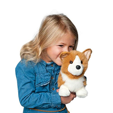 Peluche diseño de Perro Louie Corgi, marrón, Douglas CO