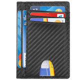 Billetera delgada minimalista con bolsillo frontal bifold