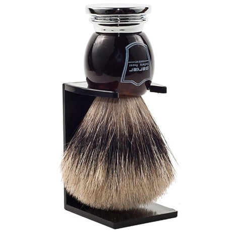 Parker safety Razor sintética cerdas 100% puro tejón mango