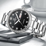 Pareja Reloj mecánico automático Reloj de cristal
