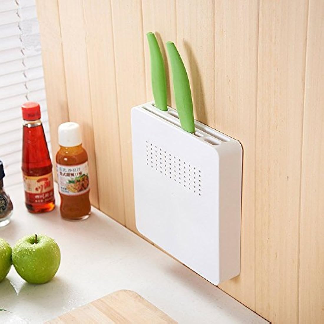 Vpang – Soporte de almacenamiento de plástico para cuchillos