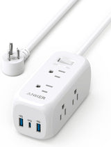 Anker Protector de sobretensiones USB C (300J), tira de alimentación