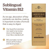 Líquido Sublingual B-12 2000mcg con B-Complex Twinpack-4floz