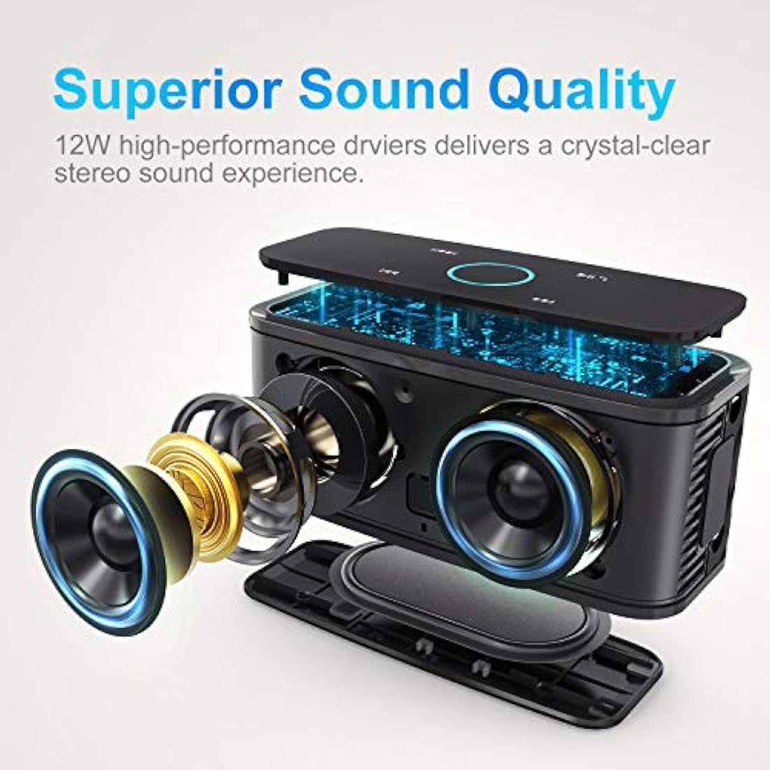 Altavoz Bluetooth Negro