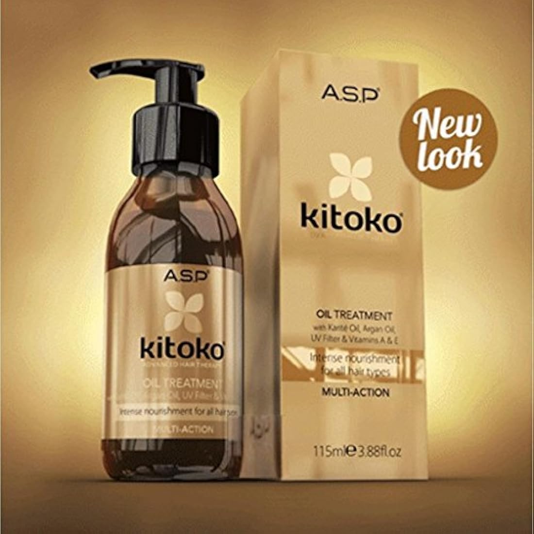 Affinage Kitoko Tratamiento de aceite 3,88oz dispensador