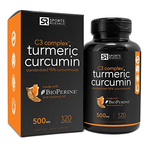 Cúrcuma Curcumin C3® Complex 500mg, mejorado con pimienta