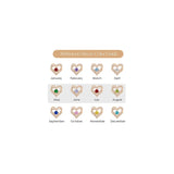 Pulseras y tobilleras plata fina 925 con colgante de corazón