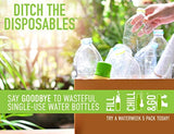 Reduce WaterWeek botellas de agua reutilizables, 14 onzas