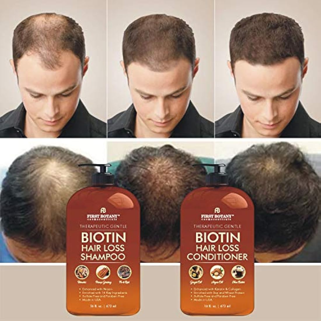 Shampoos y acondicionadores para el cabello unisex 2 x 16 oz