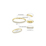 Pulseras y tobilleras para mujer bañadas en oro