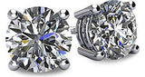 Aretes de oro y plata esterlina 14k