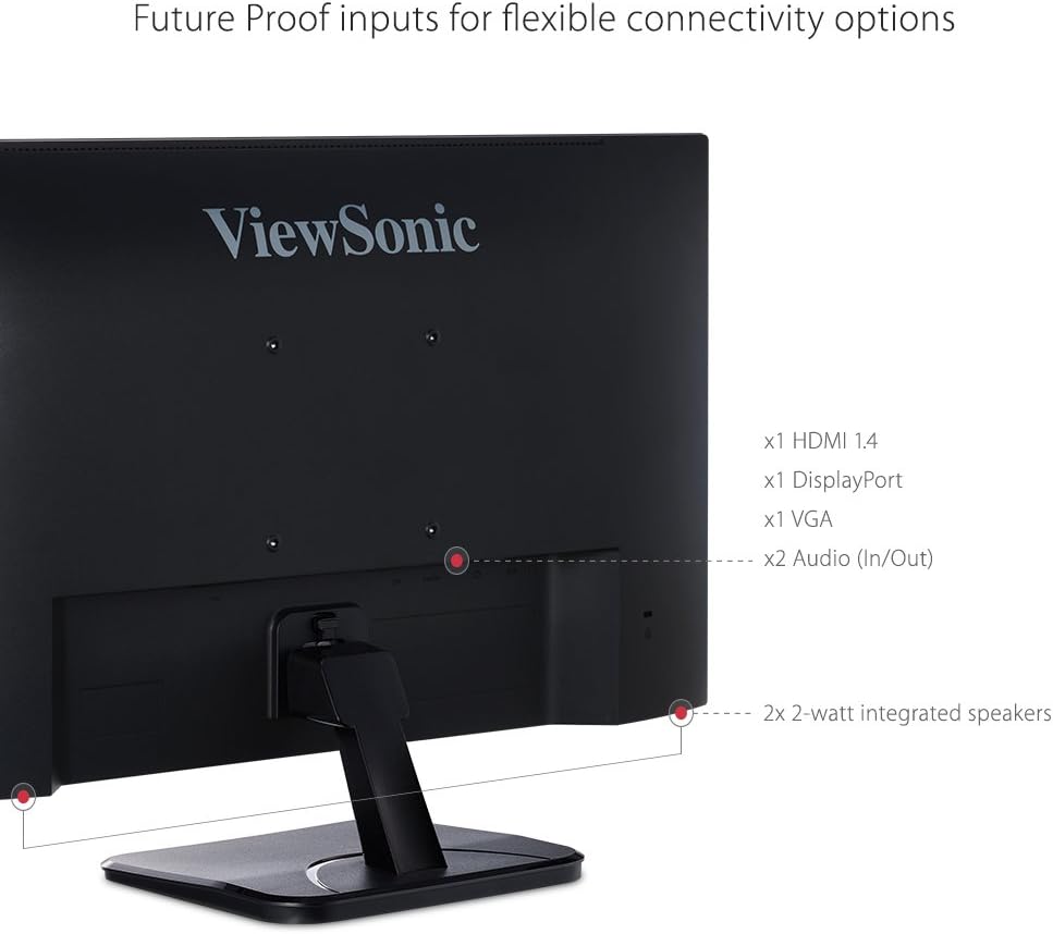 Monitor ViewSonic VA2256-MHD 22 IPS 1080p, FreeSync, HDMI