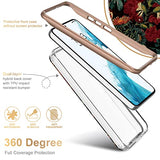 ESDOT Funda para Samsung Galaxy S22 Plus, grado militar, prueba de caída de 21 pies, resistente con diseños de moda para mujeres y niñas, funda protectora para Galaxy S22+ Plus 6.6 pulgadas, estampado jardín de flores