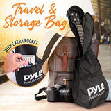 Kit de ukelele de concierto de caoba PYLE-PRO PUKT8880