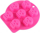 Moldes de Silicona Halloween - 4 Piezas para Dulces y Jabones