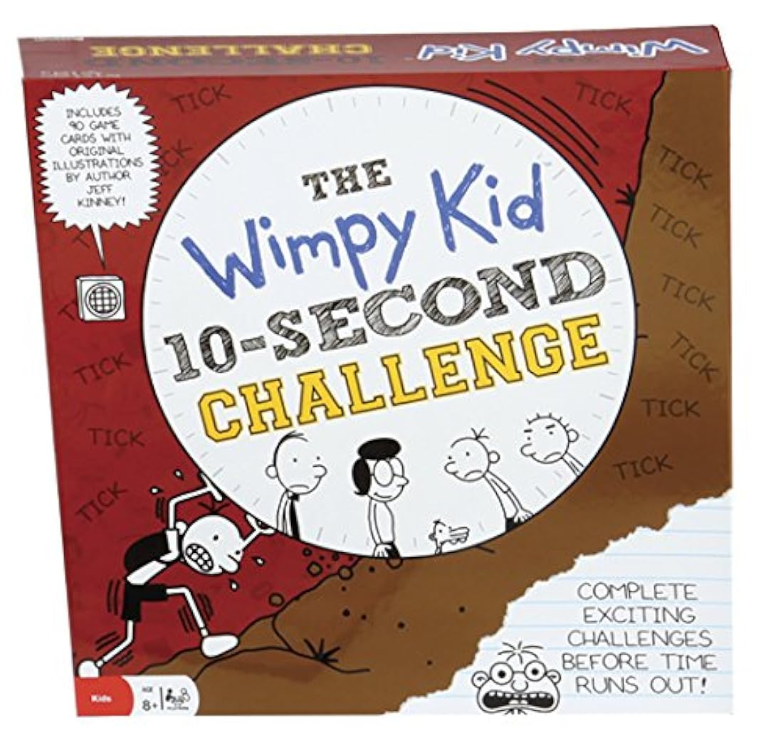 Diario de un niño Wimpy 10 segundos desafío - Pressman