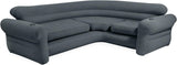 Sofá Inflable Intex Esquinero 2-en-1, Capacidad 880lb, 101” x 80”